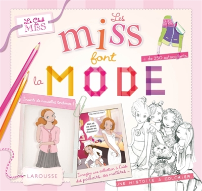 Les miss font la mode : une histoire à colorier