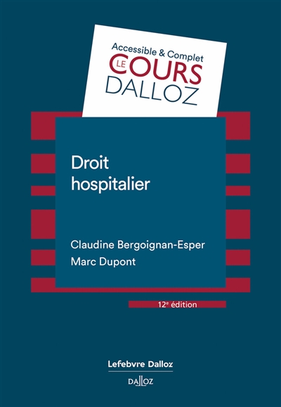 Droit hospitalier : 2024