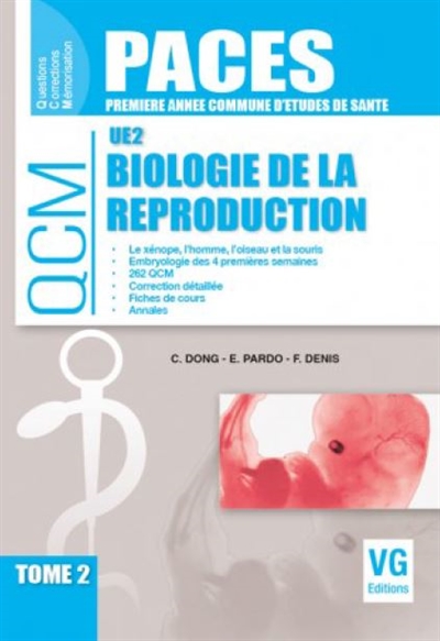 Biologie de la reproduction UE2. Vol. 2