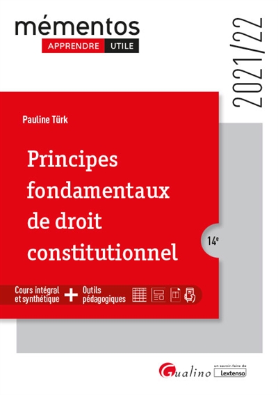 Principes fondamentaux de droit constitutionnel : 2021-2022