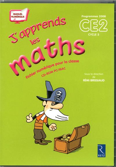 J'apprends les maths, Ce2 : Cd Rom