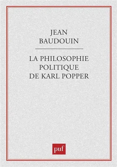 La philosophie politique de Karl Popper