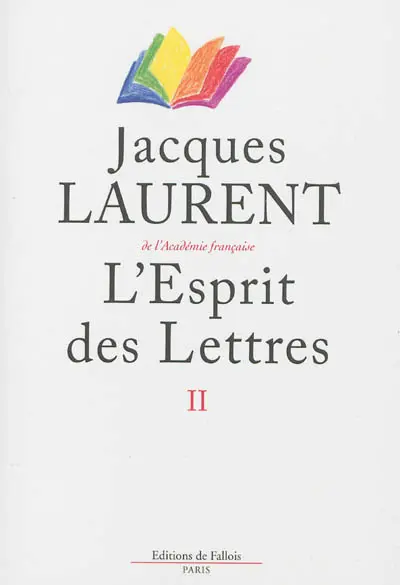 L'esprit des lettres. Vol. 2. Arts