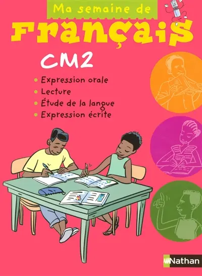 Ma semaine de français CM2 : élève