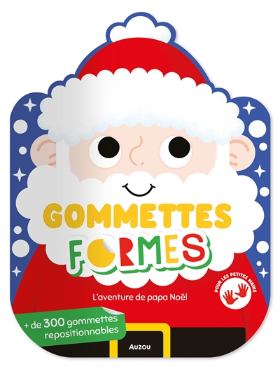 l'aventure de papa noël : gommettes formes