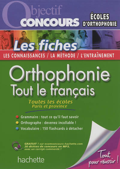 Orthophonie : tout le français