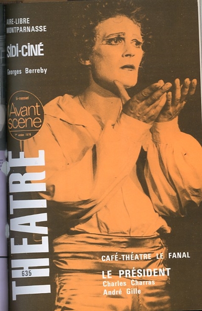 Avant-scène théâtre (L'), n° 635. Sidi-Ciné