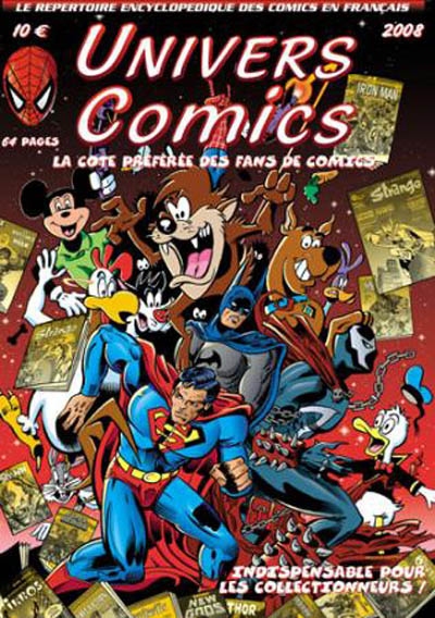 Univers comics : la cote préférée des fans de comics 2008
