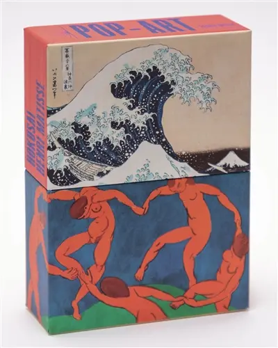 Coffret pop-art : Hokusai, Kahlo, Matisse, Le Douanier Rousseau