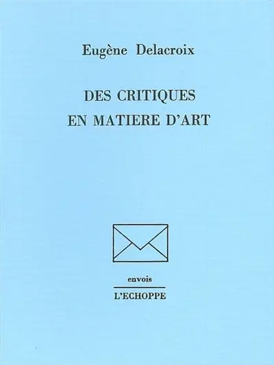Des critiques en matière d'art