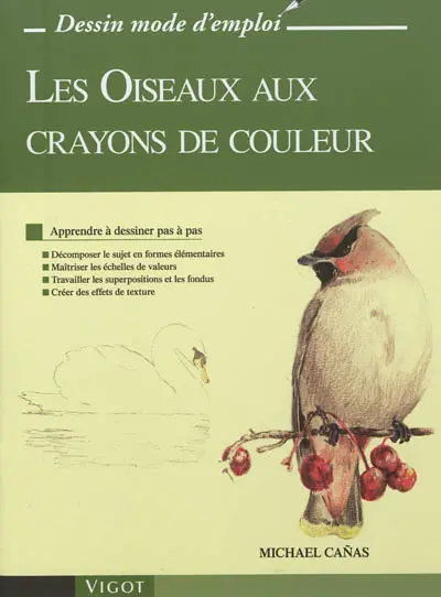 Les oiseaux aux crayons de couleur