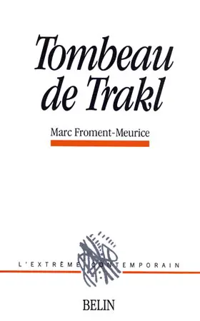 Le Tombeau de Trakl
