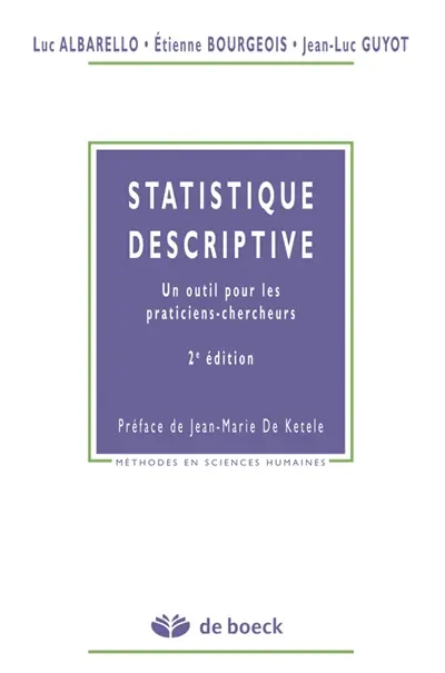 Statistique descriptive : un outil pour les praticiens-chercheurs