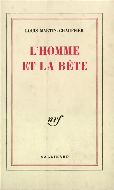 L'Homme et la bête
