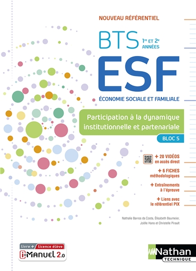 BTS ESF, économie sociale...