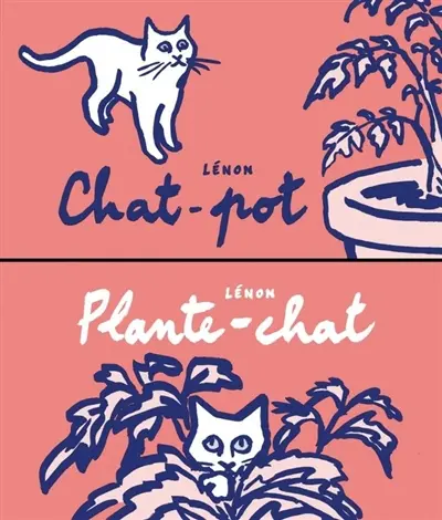 Chat-pot. Plante-chat