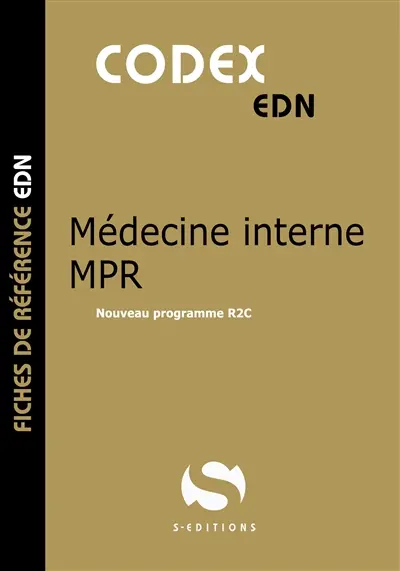Médecine interne MPR : nouveau programme R2C