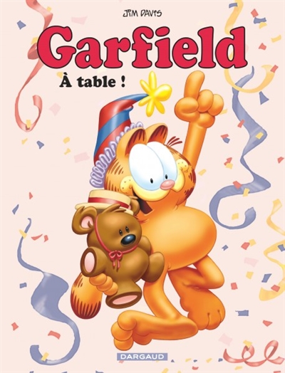 Garfield A table !