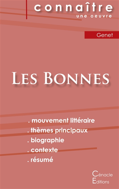 Fiche de lecture Les Bonnes...