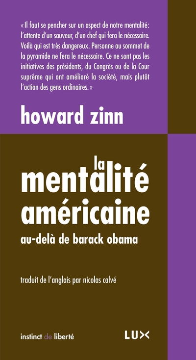 La mentalité américaine : Au-delà de Barack Obama