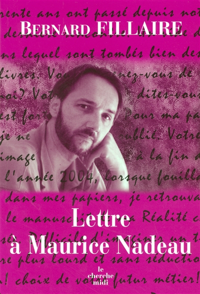 Lettre à Maurice Nadeau