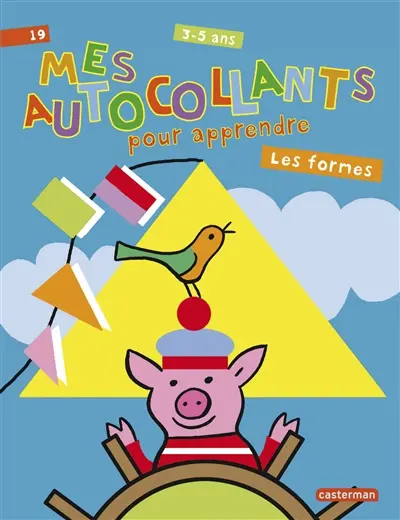 Mes autocollants pour apprendre : les formes