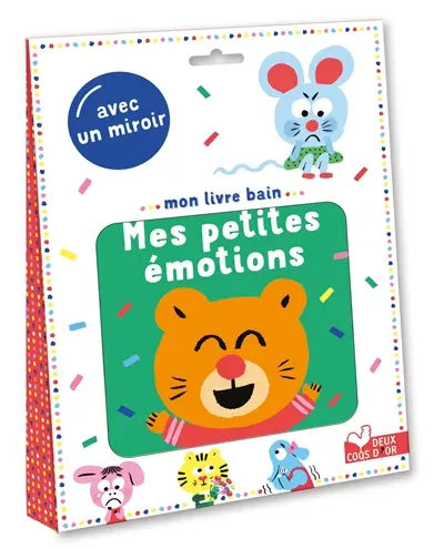 Mes petites émotions : mon livre bain