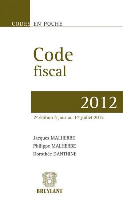 Code fiscal 2012