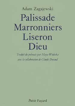 Palissade, marronniers, liseron, Dieu