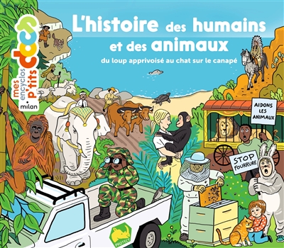 L'histoire des humains et des animaux : du loup apprivoisé au chat sur le canapé