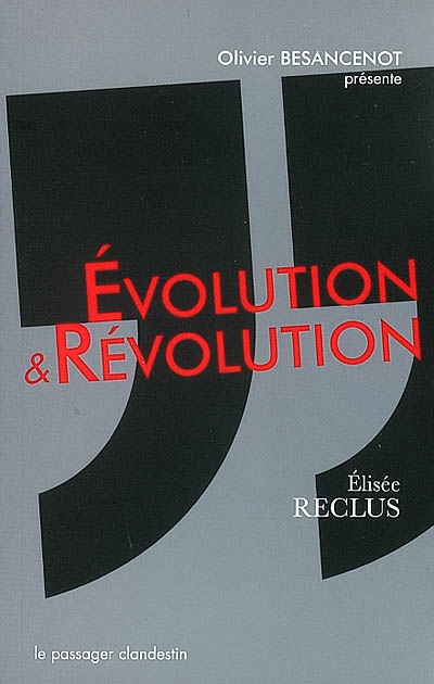 Evolution et révolution