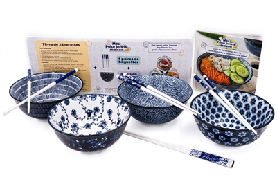 Mes poke bowls maison : coffret
