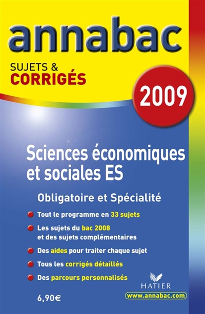 Sciences économiques et sociales ES : obligatoire et spécialité