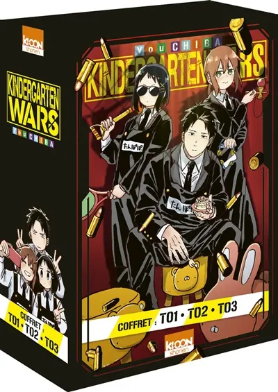 Kindergarten Wars : coffret : T01, T02, T03