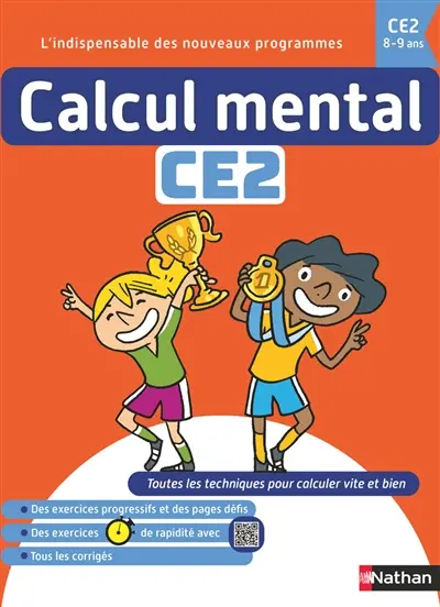 Calcul mental CE2 : 8-9 ans
