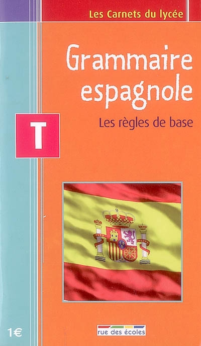 Grammaire espagnole terminale : les règles de base