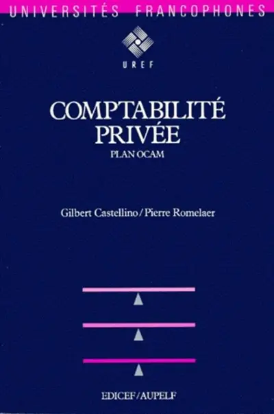 Comptabilité privée : Plan OCAM : avec 24 problèmes et leurs corrigés