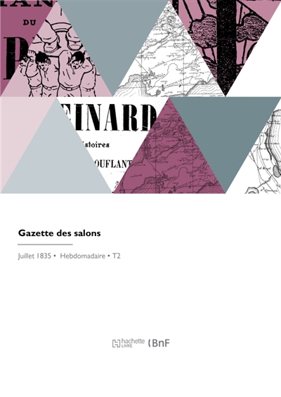 Gazette des salons : Journal des modes et de musique, artistique, littéraire et théâtral