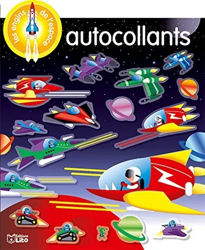 Les engins de l'espace : autocollants