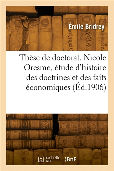 Thèse de doctorat. Nicole...