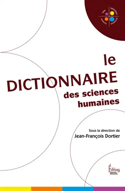 Le dictionnaire des sciences humaines