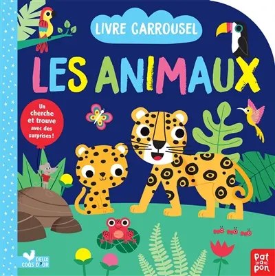 Les animaux : livre carrousel