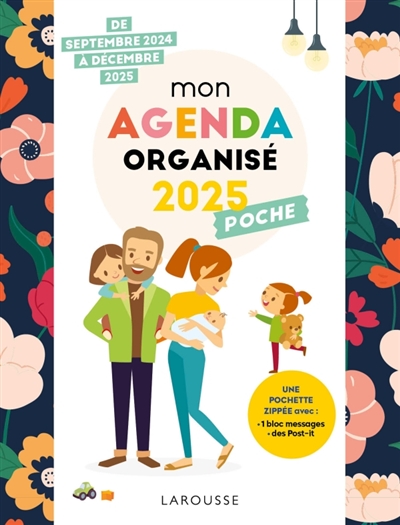 Mon agenda organisé 2025 :...