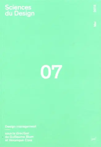 Sciences du design, n° 7. Design management