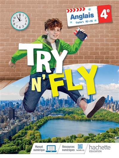 Try n' Fly anglais 4e, cycle 4, A2-B1