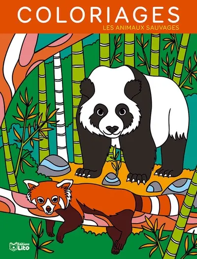 Les animaux sauvages : coloriages