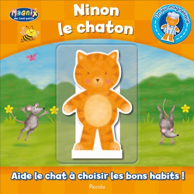 Ninon le chaton : un jeu magnétique