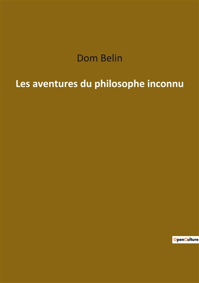 Les aventures du philosophe...