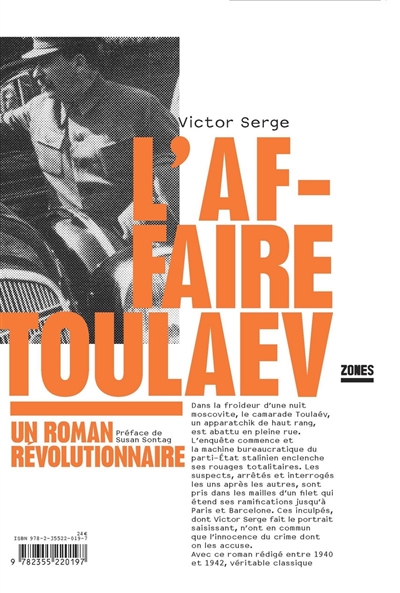 L'affaire Toulaév : un roman révolutionnaire