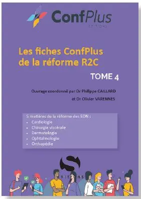 Les fiches Confplus : conformes à la Réforme R2C. Vol. 4